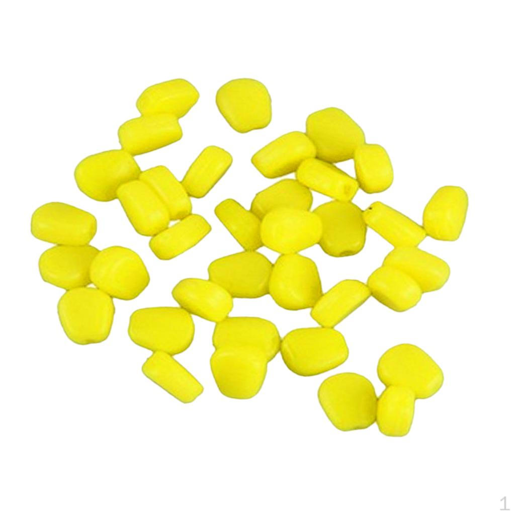 

Силиконовые мягкие гибкие приманки для кукурузы на мелкой и глубокой воде, аксессуары для рыбалки, желтый УПАКОВКА ИЗ 50 ШТ. 0,5 дюйма