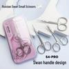 Russian-Style Stainless Steel Cuticle Nipper S1-PRO, Small Curved Blade, Professional Grade for Precision Nail Art and Dead Skin Removal