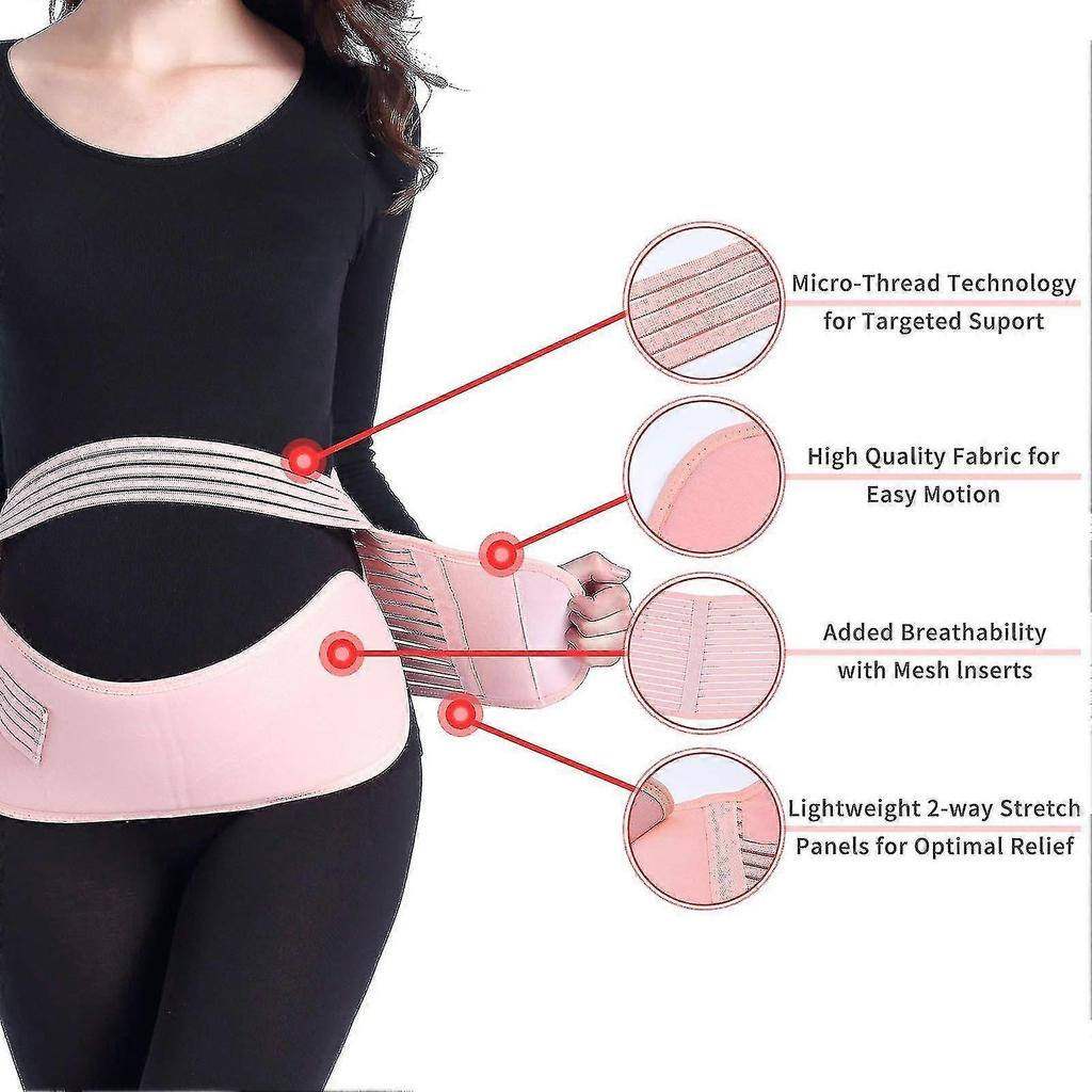 Pregnancy Support Belt Maternity Belt Soft Stretchable Breathable Pregnancy Belly Lifting Support