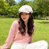 1pc Cute Fashion Newsboy Hat Beret Cap for Women,windproof Visor Paperboy Hat Sailor Fiddler Hat Adjustable,suitable for Tralve