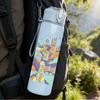 1PC Colorful Retro City Graffiti Street Art Print 750ml Portable Sports Water Bottle Leakproof Gym Outdoor Travel Drink Cup