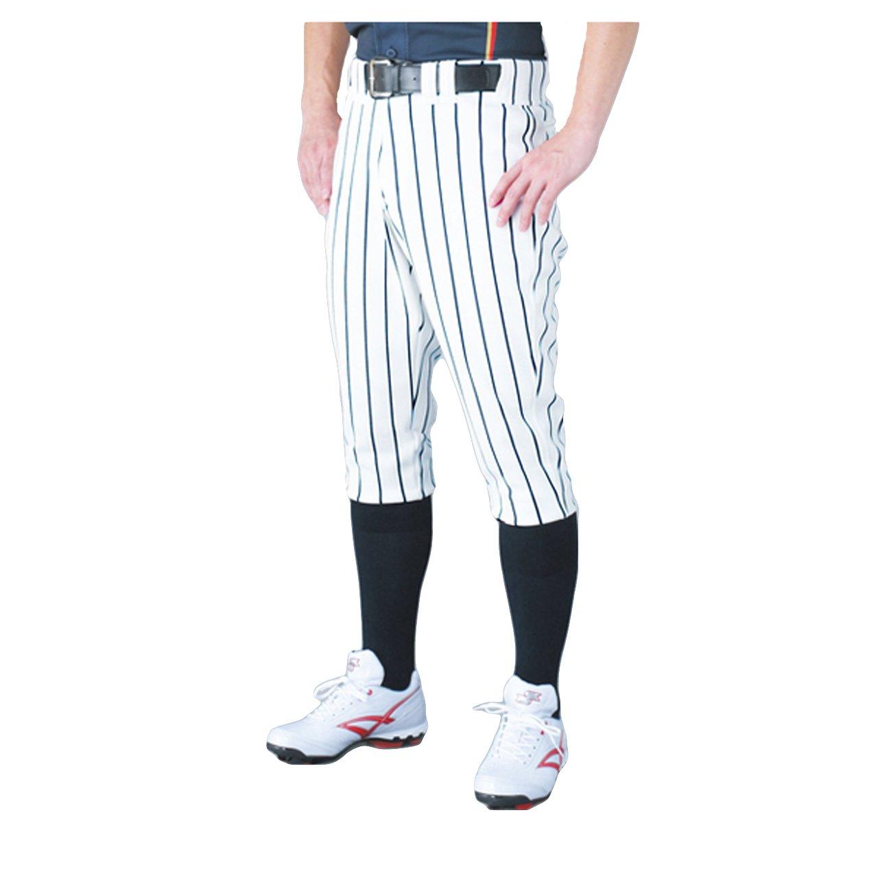 

SSK Striped Baseball Shorts in White and Navy Size L Size Men s (UP002S) (1070), (Japan L)
