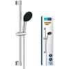 Shower Set with Single-spray Shower Head, 60cm Bar and 1.75m Hose - GROHE Vitalio Start 110 27942001 - Water Saving - Chrome