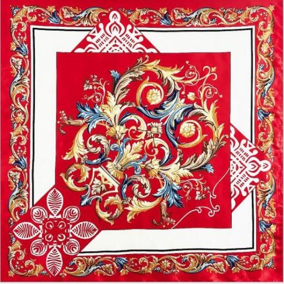 New Oil Painting Floral Print Women Silk Scarf Large Square Scarves Female Bandana Fashion Ladies Hijab Kerchief Scarves