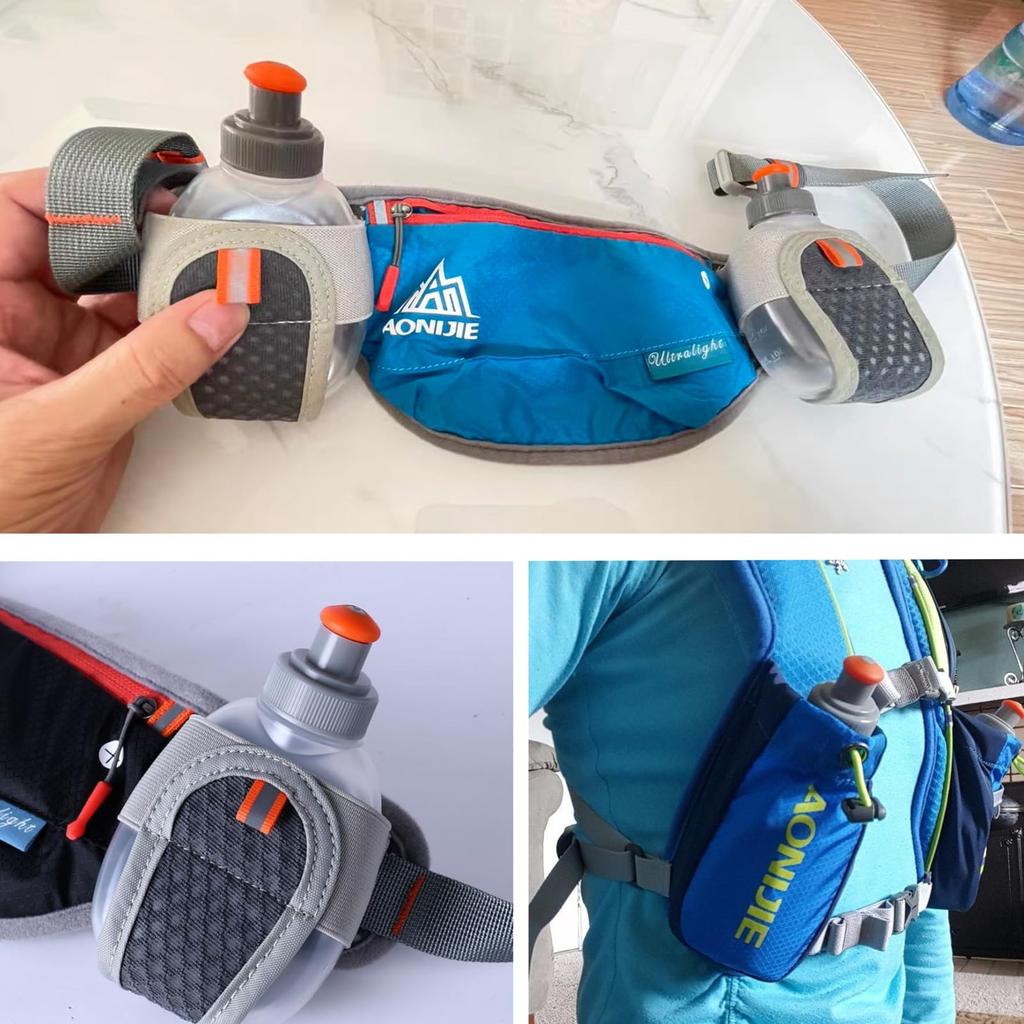 Azarxis Hydration Water TPU Water Portable Water Sports and for Emergency Bottle, Bottle, Bottle, Bottle, Non-Toxic Odorless, Marathons, Hiking,