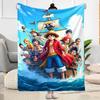 One Piece Adventure Suitable Blanket for Offices, Travel, Living Rooms Also a Good Gift for Friends and Family Suitable for All Seasons.