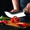 Chef Butcher Knife High Carbon Steel Handmade Forged Kitchen Knives Chinese Chop Cleaver Knife Cooking Tool With Wood Handle