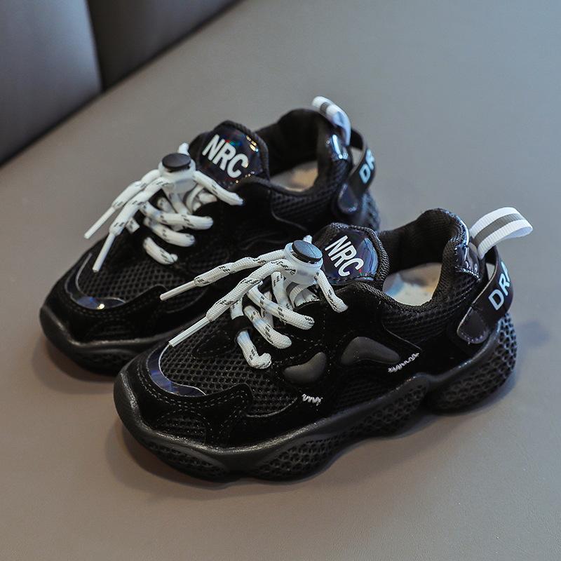 Girls Fashion Sneakers Kids Chunky Trainers Children Sports School Walking Shoes For Toddler Boys Baby Toddler Girl Shoes 23