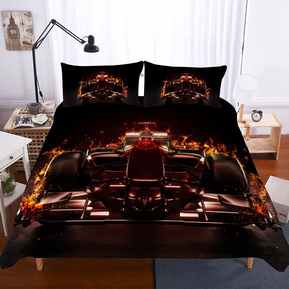

Bedclothes Customized Personality Design 5d Bedding Set Luxury European-American Double Bed Men s Quilt Cover With Pillow Cover (135x200cm)