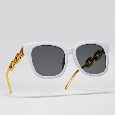 Gafas de Sol Cuadradas Retro para Mujer Gafas de Plástico + Metal Hip Hop Cyberpunk para Hombre