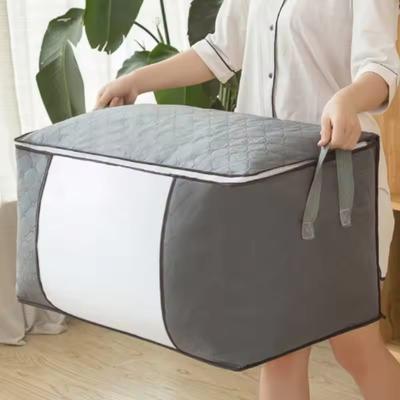 Non-woven Fabric Blanket Storage Bag Large Storage Bag Foldable Dustproof Storage Bag Used for Storing Blankets and Home Storage
