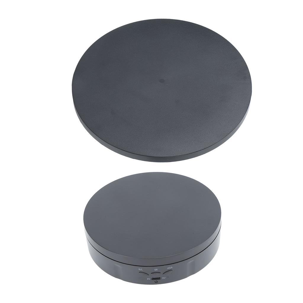 Electric Rotating Turntable 2 In 1 Smart Remote Control Jewelry Display Tray Live Streaming