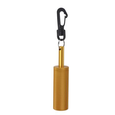 Potápěčská hůl Signal Bell Noise Maker Ostrý zvuk z hliníkové slitiny podvodní Shaker Bell s klipem