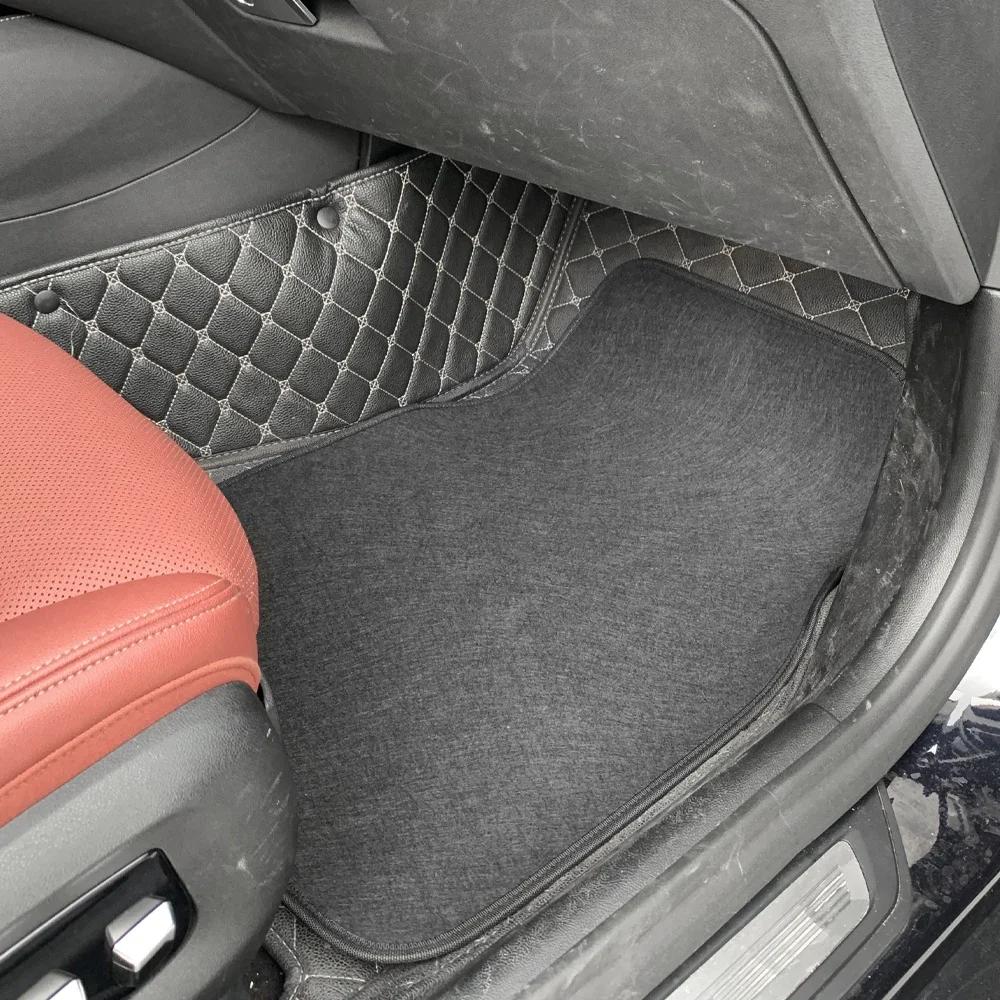 1/2/4pcs Universal Car Automotive Carpet Floor Mats For Auto SUV Sedans Vans Accessories Dirt and Wear-resistant