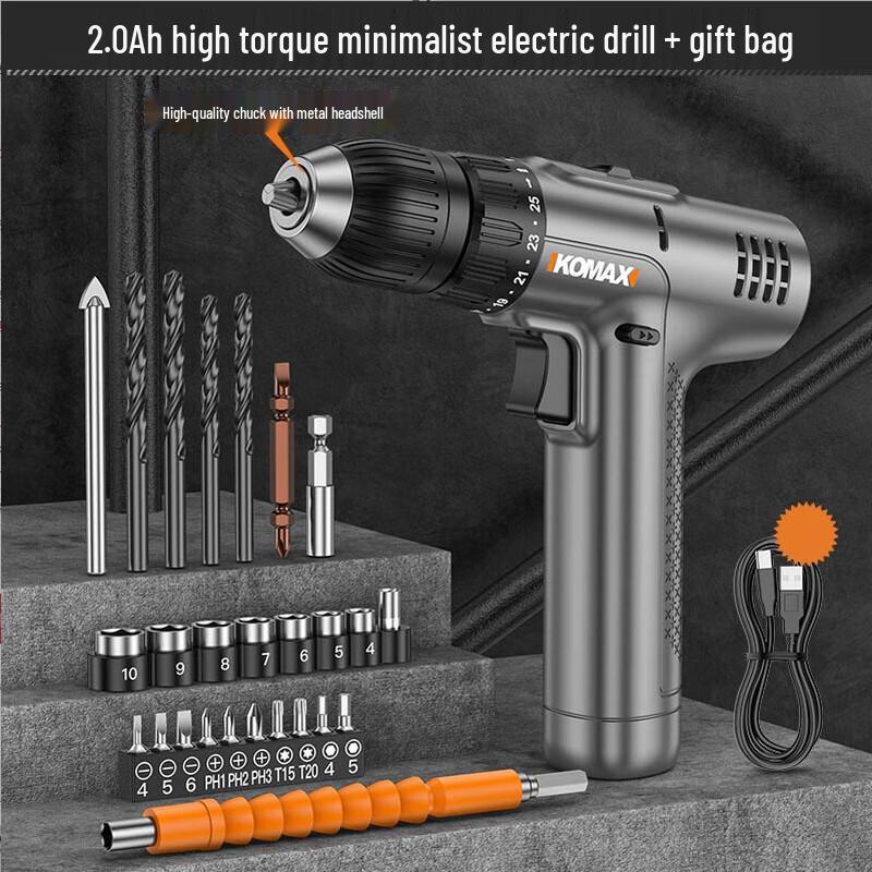 

SMVP 24V Cordless Electric Drill Screwdriver Kit CN plug (adapter included)