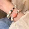Chic Fresh And Ceramic Star Conch Beaded Bracelet Womens Summer Fashion Accessory