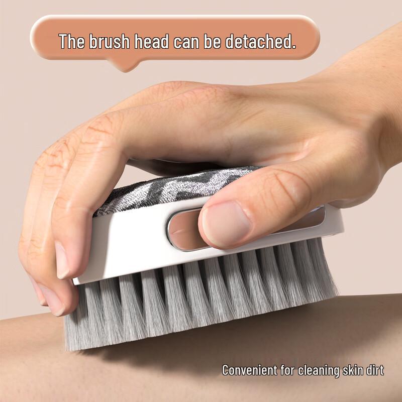 Long Handle Soft Bristle Back Scrubber