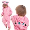 Pyjama pour enfants costume kigurumi onesie jiggly puff pokemon rose 105-115
