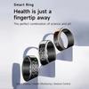 Smart Ring Men Women LED Screen Display Health Monitor Oxygen Sleep Monitoring Fitness Tracker Heart Rate Finger Rings
