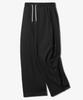 Paensyo Snap Wide Double Jersey Pants - Black
