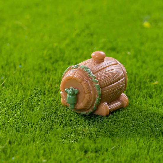 Micro Landscape Ornament Forest Theme Miniature Desktop Decoration Resin Figurines for Bookshelf And Flower Pot