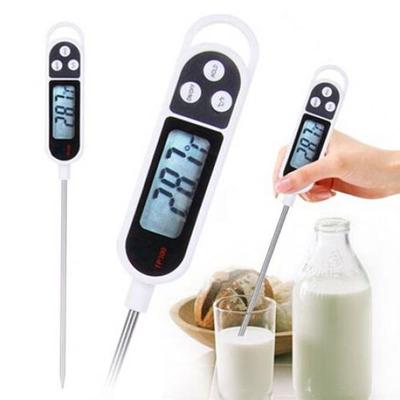 TP300 Digitales Lebensmittelthermometer, sofort ablesbare elektronische Lebensmittelsonde, digitales Temperaturmessgerät für Fleisch/Kochen/Grillen/Milch