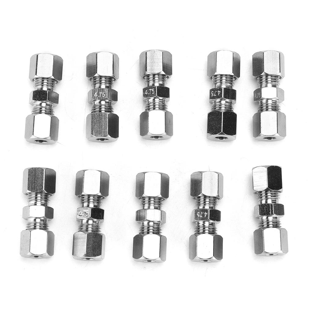 10 stk Hurtigkobling for bremseledning for 4,75 mm bremsekabel Metallerstatning for Mercedes