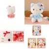 Adorable Strawberry Kt Cat Plush Toy In Multiple Colors Soft Pp Cotton Filling