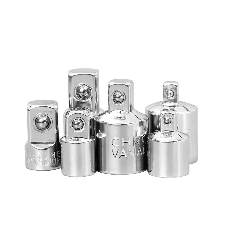 Ratcheting Wrench Socket Adapter Set: 1/4, 3/8, 1/2 inch Interchangeable Converters