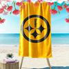 Steelers Print Beach Towel, Large Soft Quick Dry Towel for Beach Camping Swimming