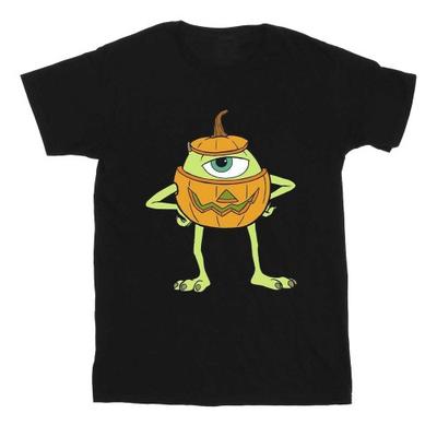 Girls Mike Pumpkin Cotton Halloween T-Shirt