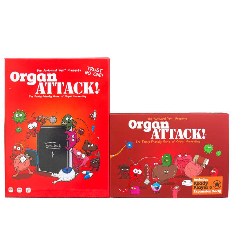 

Английская версия Атака органов Стратегическая карточная игра Атака человеческих органов Old model