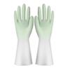Reusable Household Cleaning Gloves with Extended Cuffs for Dishwashing Kitchen Bathroom Laundry and General Home Use Latex Free Design Comfortable Fit