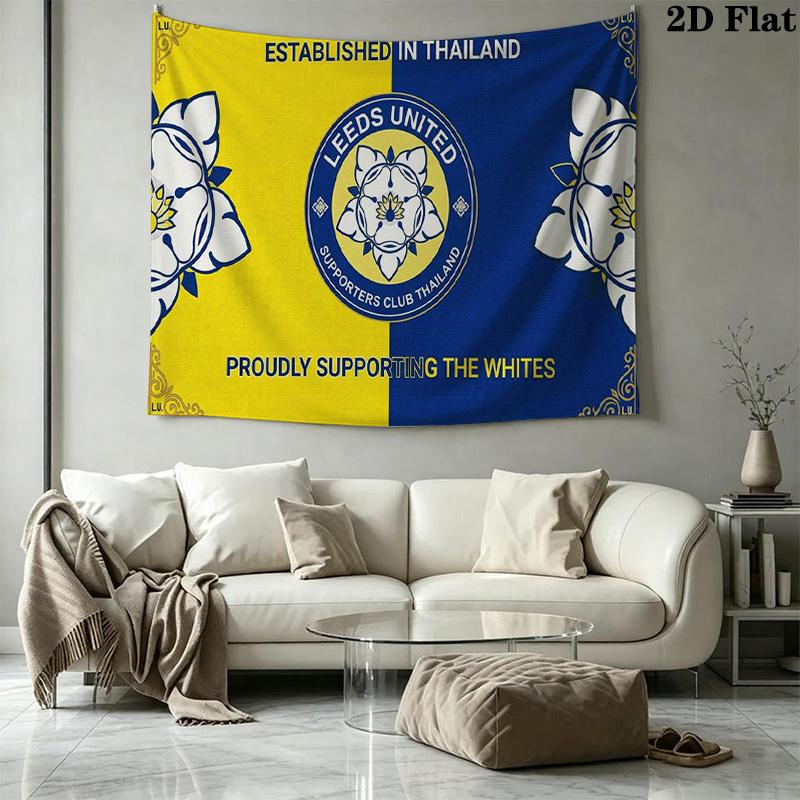 Стена Leeds United Настенный Гобелен Эстетичное Настенное Украшение Печатная Ткань Одеяло Декоративные Гобелены для Спальни Гостиной Домашний Декор