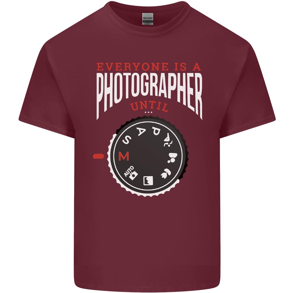 Everyones a Photographer Until Photography Unisexs Light Cotton TShirt