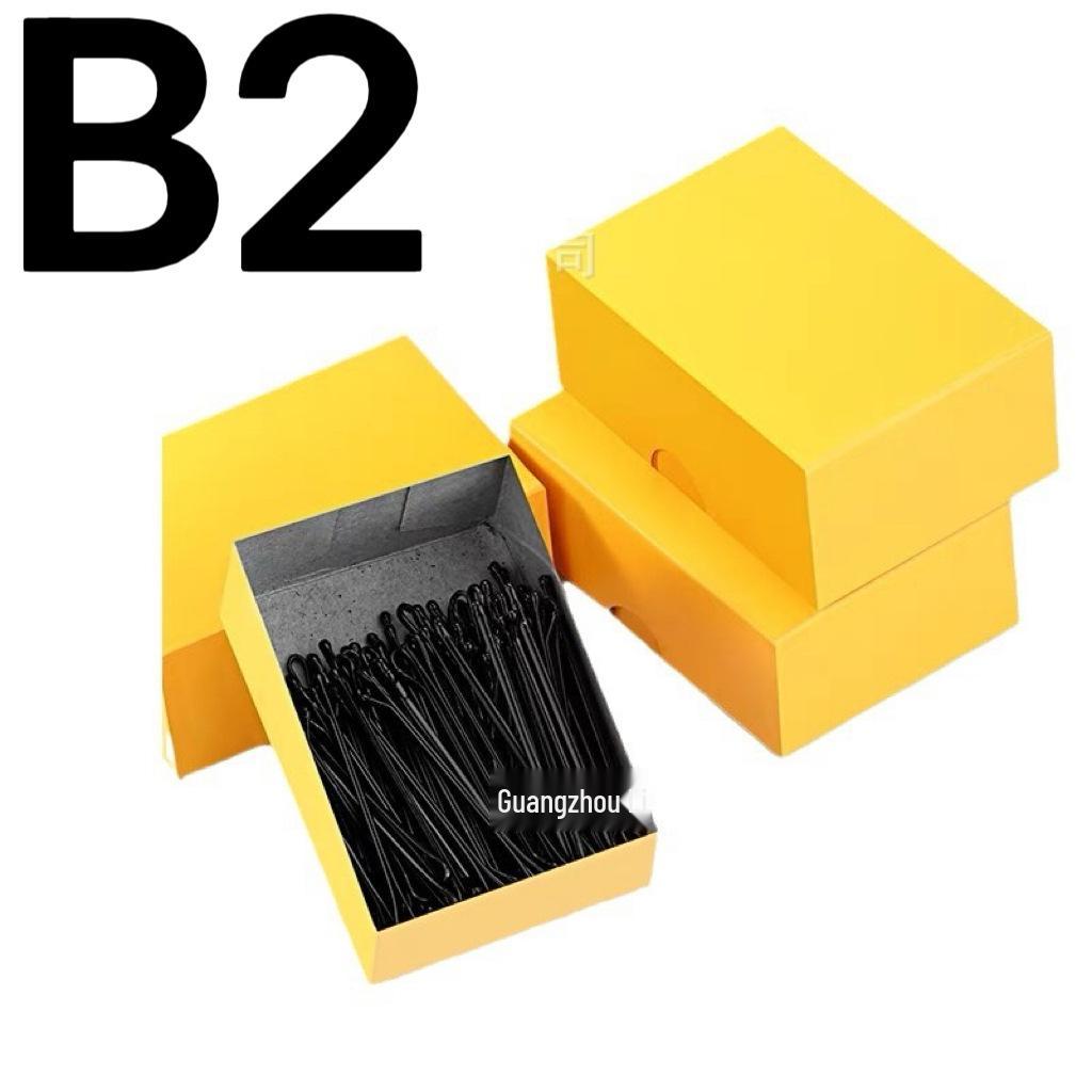 

Simple Black Hairpin Clip for Makeup Artists - Updo & Side Clip