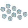 10pcs Light Weight Sewing Pin Cushion Pumpkin Shape Needlework Pin Cushion  For Sewing