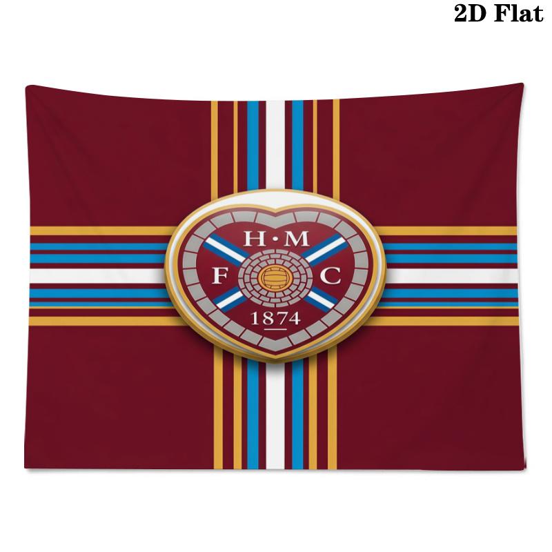 Heart of Midlothian Printed Tapestry – Wall Hanging for Bedrooms, Dorms, and Home Decor
