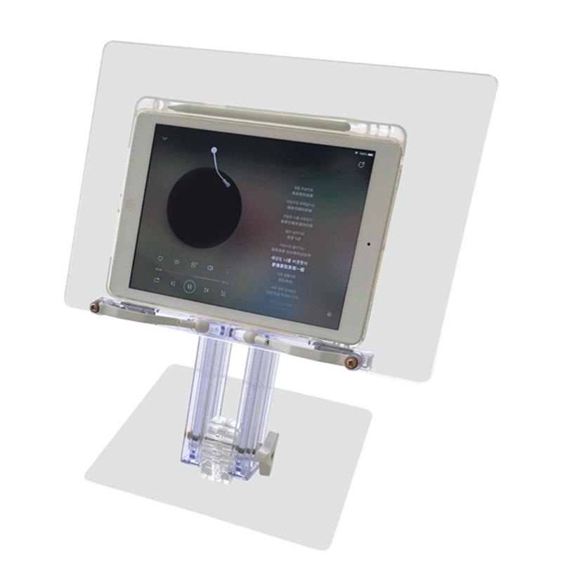 

Books Stand Adjustable Cookbooks Document Reading Stand Rest Foldable Book Rest Holders Multifunction Book Display Stand 1