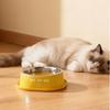 Noiseless Pet Water Fountain Anti-dry Burning Stainless Steel  Cat Bowl  Warm Stomach