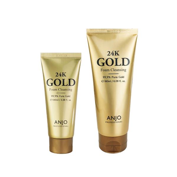 ANJO 24K Gold Foam Cleansing 100ml, 180ml (6 Options)
