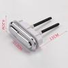Water Tank Button Toilet Water Tank Flush Button Plastic Oval Double Button  Toilet Seat Water Tank Valve Bathroom Parts