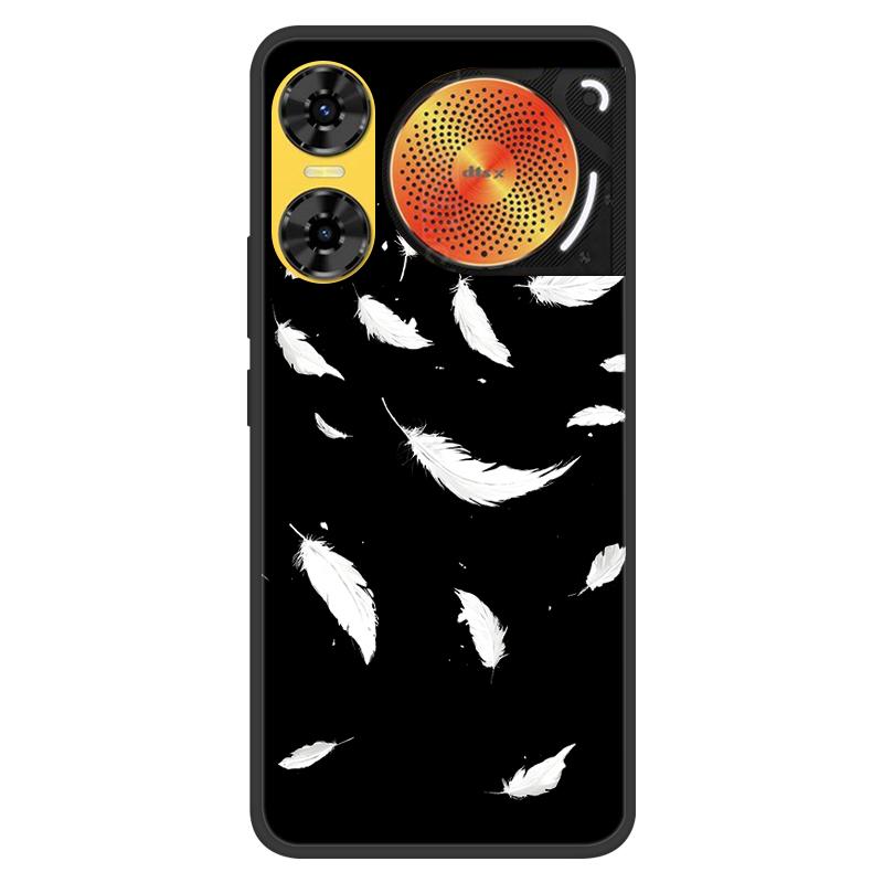 For ZTE Nubia Music 2 Case 2025 New 5G Fashion Flower Soft Silicone Shockproof Bumper For nubia Music2 5G Strip Phone Back Cover