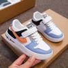 Children's Sports Shoes Breathable Spring and Autumn New Girls Breathable Little White Shoes Boys Shoes Board Shoes Middle and Old Children's Casua