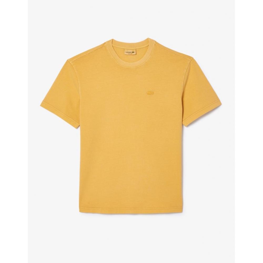 Lacoste Unisex Summer Pack Ecodye T shirT Th8312 54g Ivx