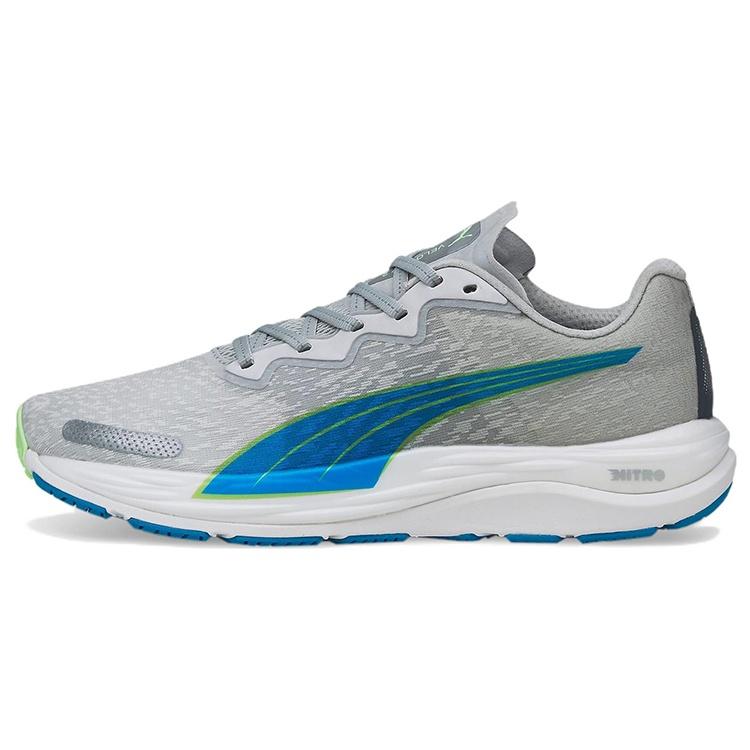 PUMA Velocity Nitro 2 Low Tops Gray Blue Men s 376263-01 EU 40