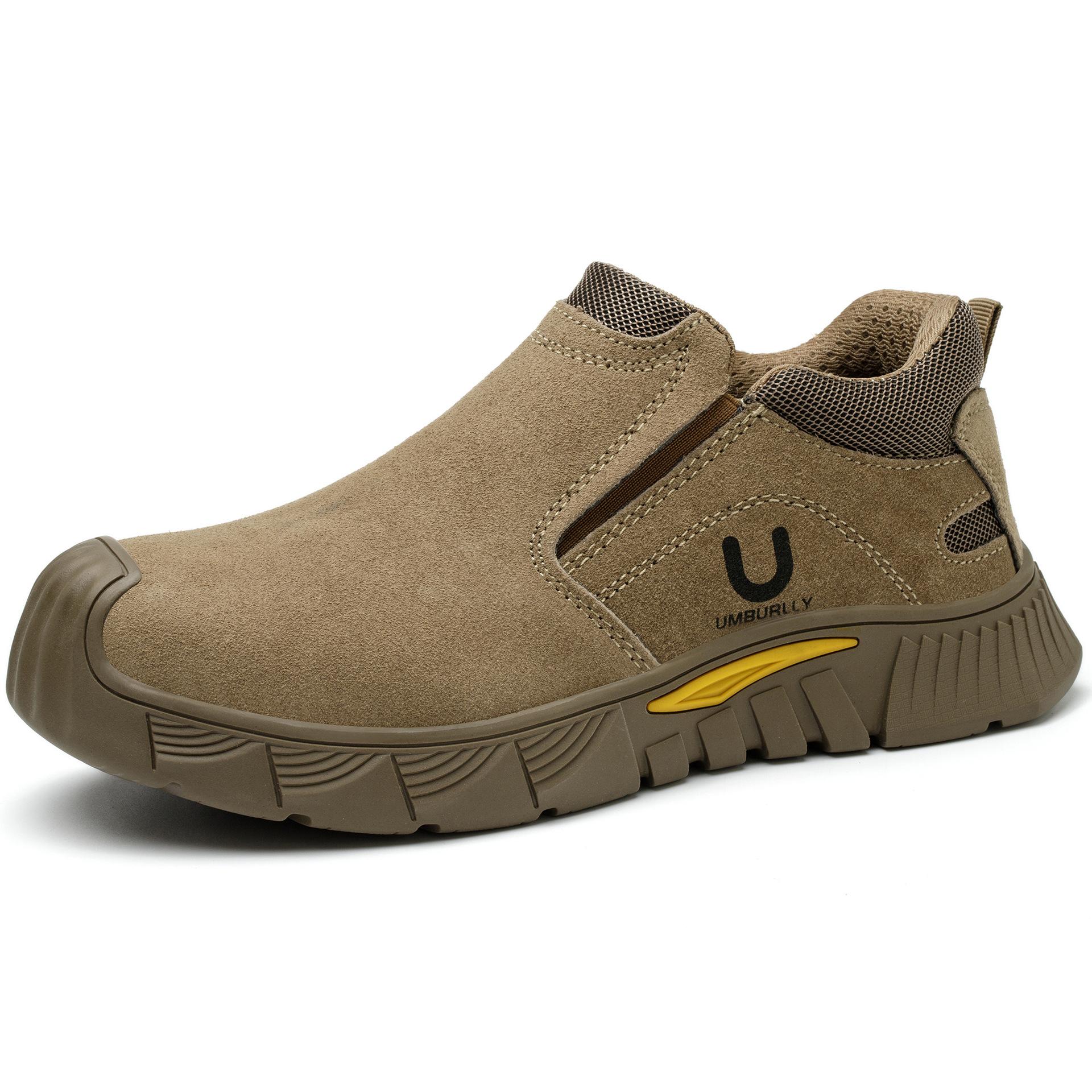 

Противомеховые удобные износостойкие противоударные противопрокольные защитные ботинки Yellow; 46