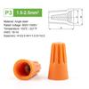 Colorful Wire Caps Nylon Spiral Crimping Cap Electrical Insulated Crimp  Electrical