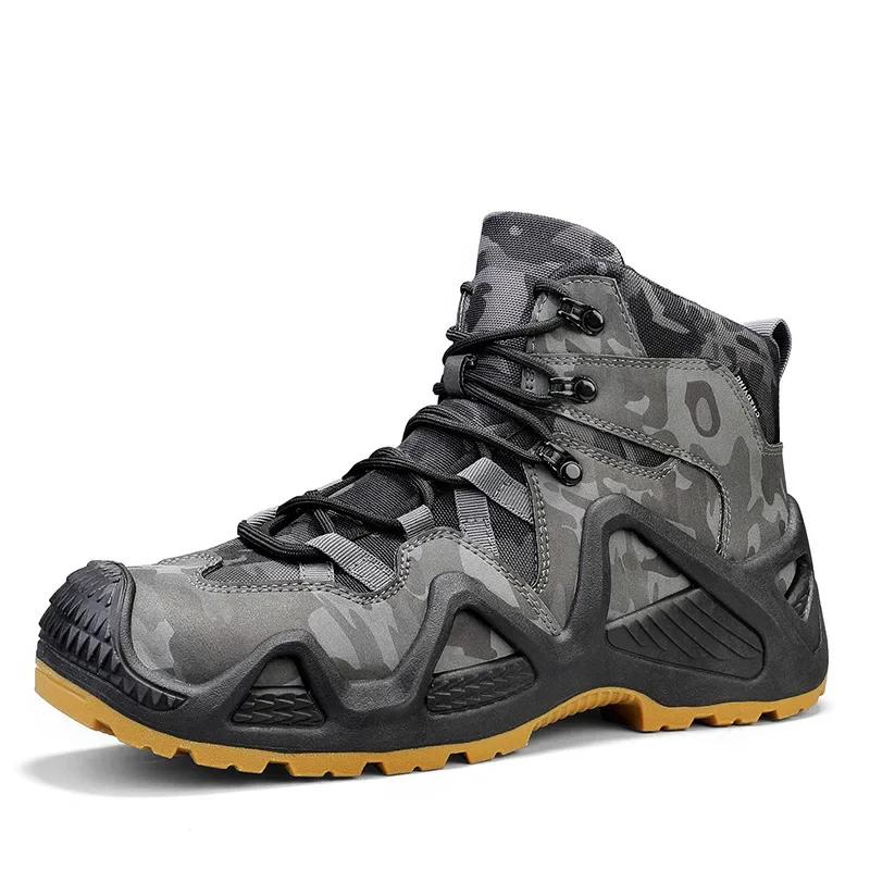 Fashion Spring Autumn New Men's Camouflage Sneakers Youth Versatile Casual Shoes Thick soled Tall Outdoor Mountaineering Running Shoes