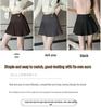 Women's High-Waist Pleated Wool Skirt - Spicy American Style for Autumn/Winter